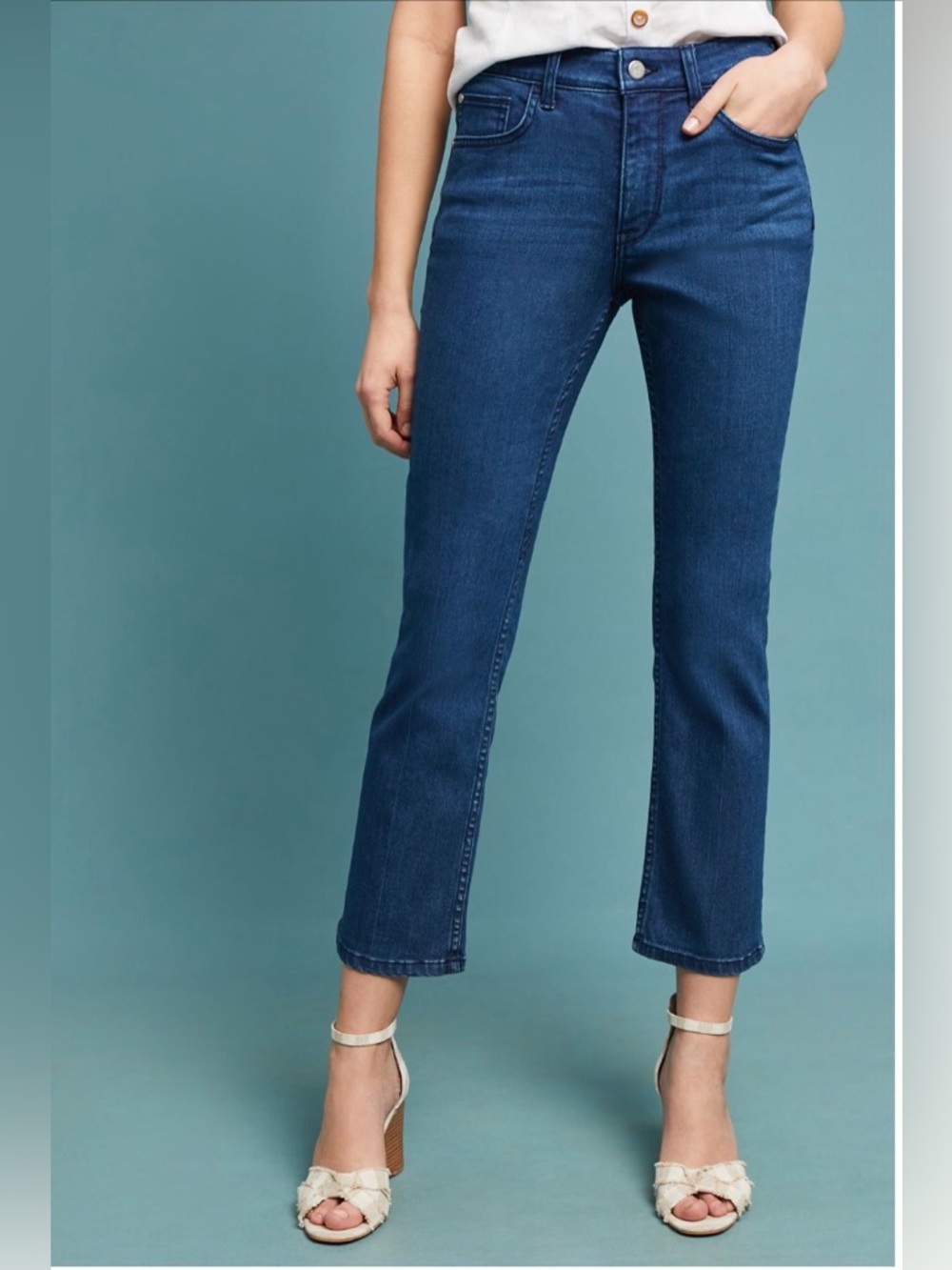 Pilcro and the Letterpress @ Anthropologie High Rise Bootcut Jeans -sz 29